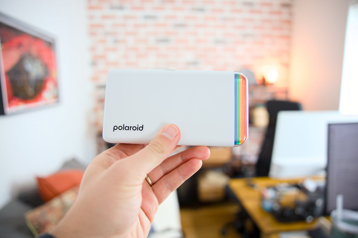 Polaroid HiPrint Pocket Printer on hand